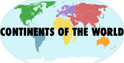 Continents 
			Of The World Logo